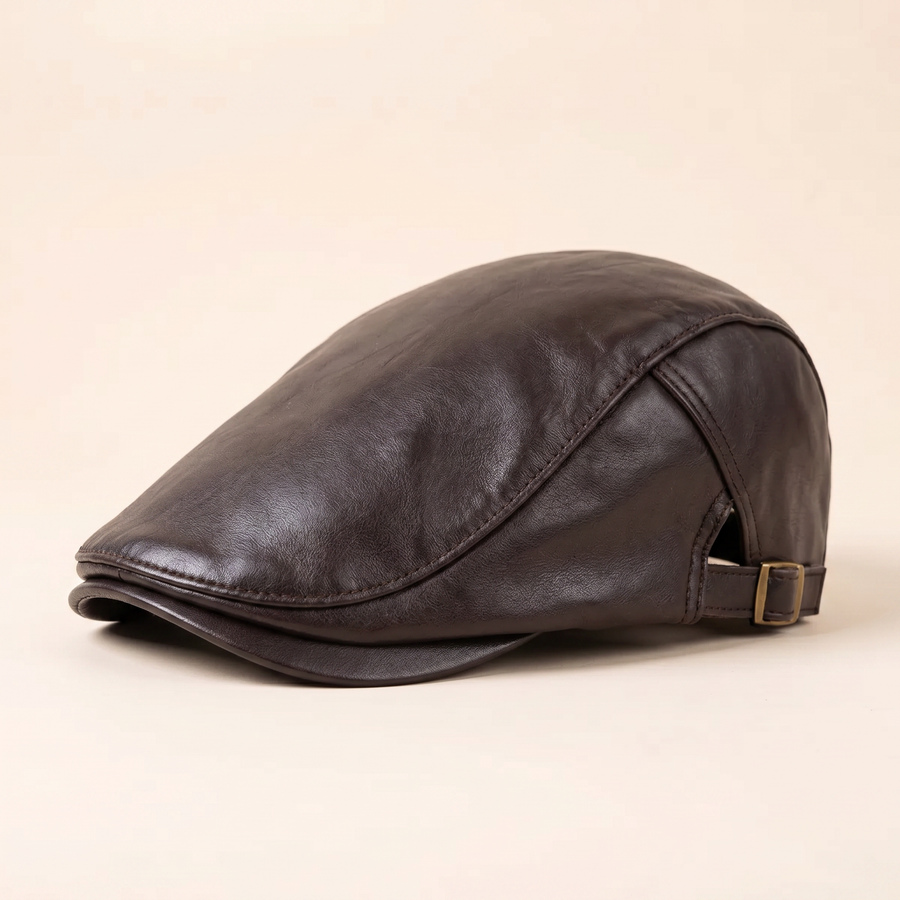 Casquette Conducteur Cuir