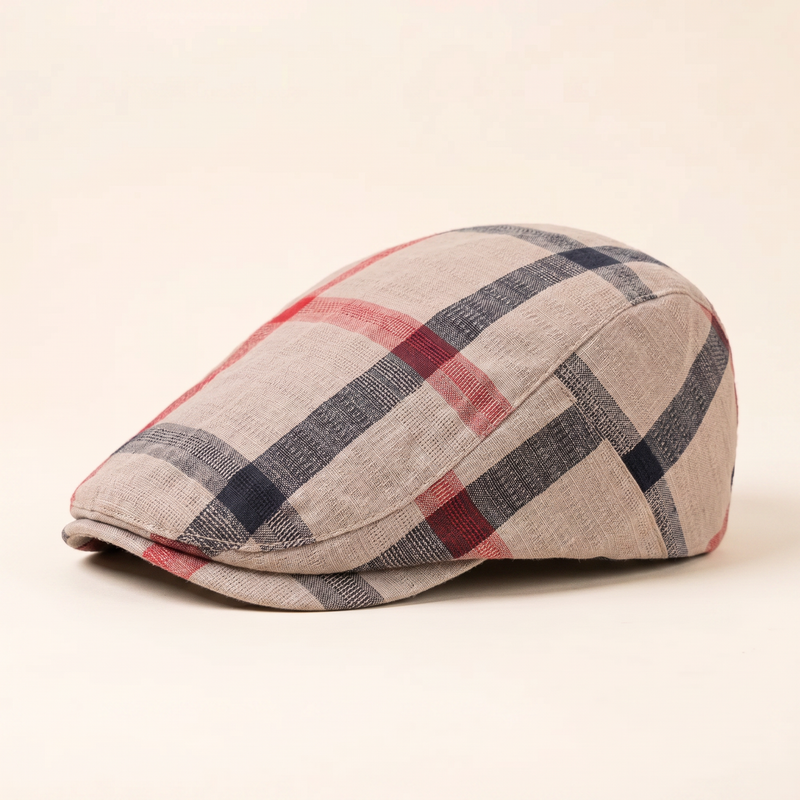 Casquette à Carreaux Vintage